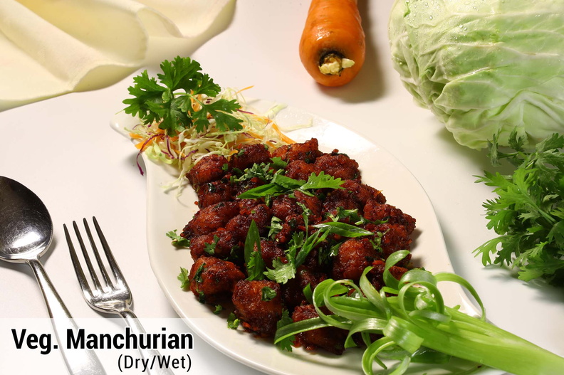 Veg Manchurian (Dry / Wet)