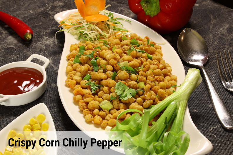 Crispy Corn Chilly Pepper